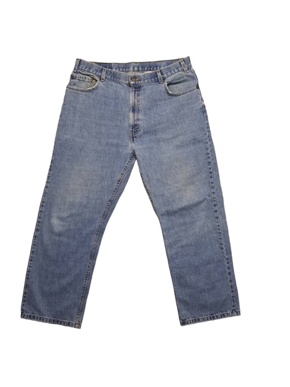 Dockers Size 38x30 Straight Jeans Blue Stretch Waistband Medium Wash Denim
